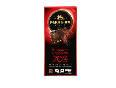Perugina Bittersweet Chocolate bar 70%, 3 Oz (Pack Of 4)