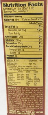 Trader Joe's Chocolate Chip Chewy Coated Granola Bars, 7.4 oz (210g), 1 Box