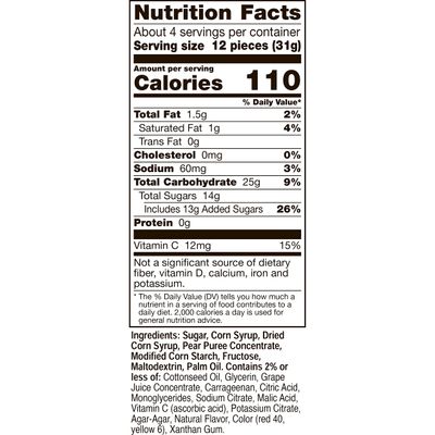Gushers Flavor Mixers Fruit Flavored Snacks 8 Count