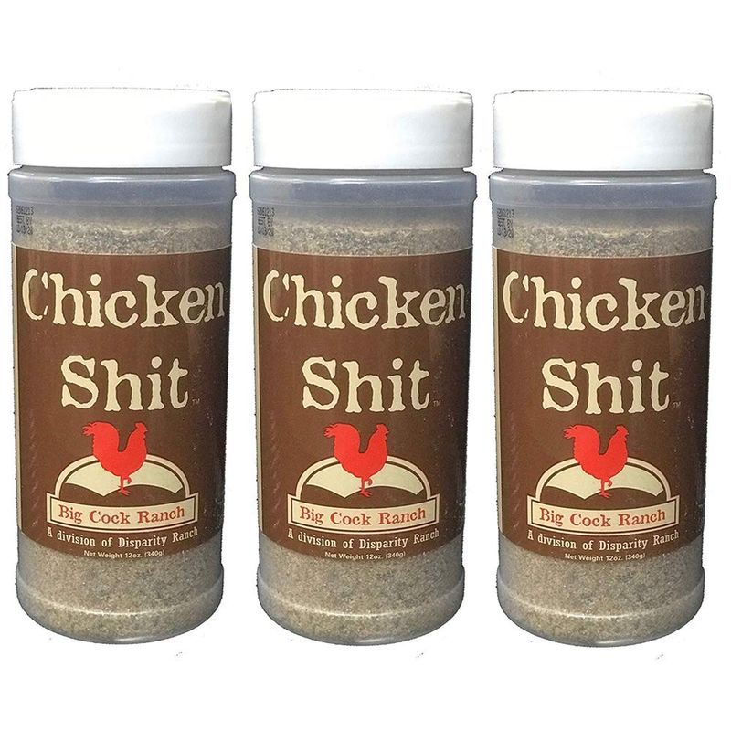 Shit Load Chicken Shit Poultry Seasoning from Big Cock Ranch 12 Ounce (Pack of 3)