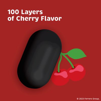 Tic Tac Naughty or Nice Lumps of Coal Sour Cherry Mints, 4 Bottle Packs, On-the-Go Refreshment, Stocking Stuffers, 2.9 oz Each