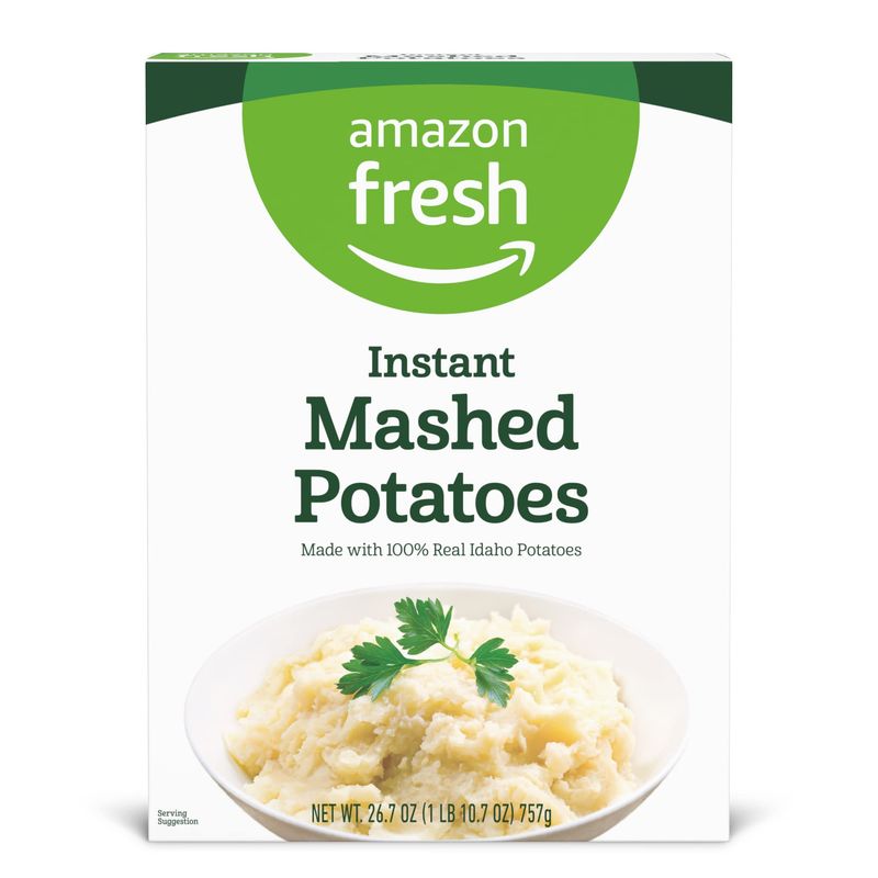 Amazon Fresh, Mashed Potatoes, 26.7 Oz