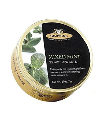 Simpkins Mixed Mints Travel Sweets 200g (3 Pack)