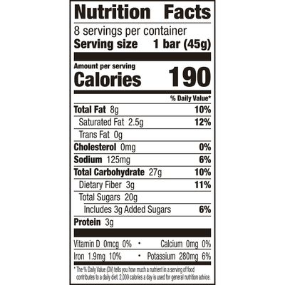 Larabar Chocolate Raspberry Truffle, Gluten Free Vegan Fruit Nut Bars, 8 ct
