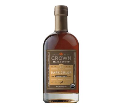 Crown Maple Syrup, Maple Dark, 8.5 fl oz