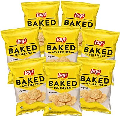 LAY&#39;S Baked Original Potato Crisps, 1.125 ounce (Pack of 8)