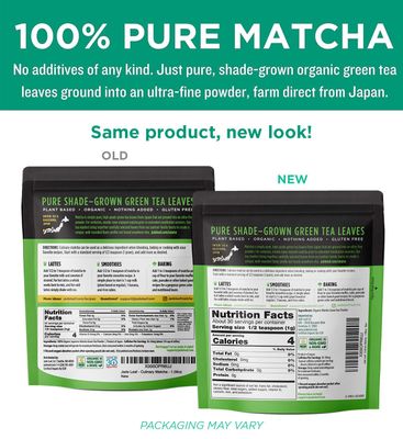 Jade Leaf Matcha Organic Green Tea Powder - Culinary Grade Premium Second Harvest - Authentic Japanese Origin (1.06 Ounce Resealable Pouch)
