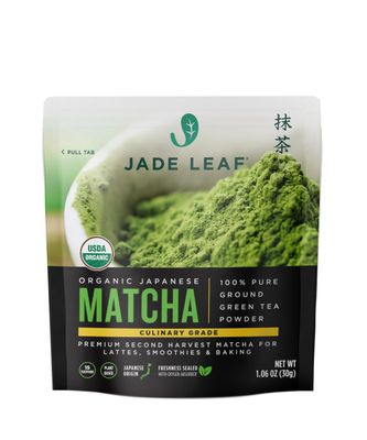 Jade Leaf Matcha Organic Green Tea Powder - Culinary Grade Premium Second Harvest - Authentic Japanese Origin (1.06 Ounce Resealable Pouch)