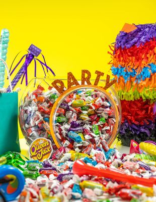 Fruities 10 Flavors - 2 LB Bulk Candy - Assorted Flavor - Fruit Chews - Gluten Free - Ultimate Variety - Taffies - Individually Wrapped Candy - Queen Jax