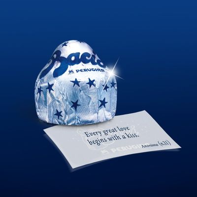 Perugina Baci Classic Dark Chocolate Hazelnut, 21-pc Box 10.5 oz.