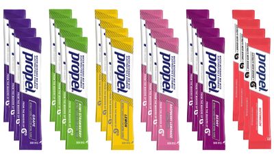 Propel Powder Packets 6 Flavor Variety Pack With Electrolytes, Vitamins and No Sugar 24 Count