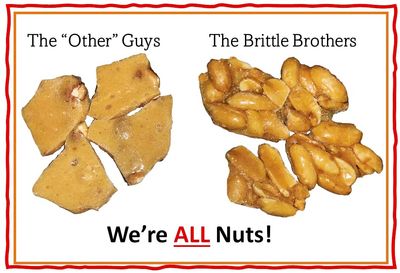 Brittle Brothers Peanut Brittle, 5 Ounce