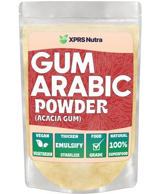 XPRS Nutra Gum Arabic Powder - Premium Acacia Gum Powder 4 Ounce - Food Grade Powdered Gum Powder Arabic Gum Arabic for Watercolor Paint - Arabic Gum Powder for Baking and More
