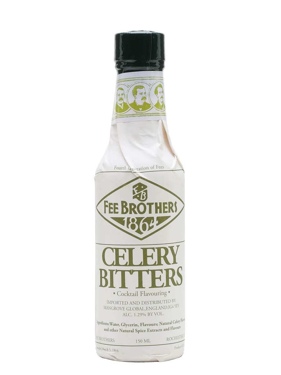 Fee Brothers Celery Cocktail Bitters - Aromatic Cocktail Mixer &amp; Concentrated Flavoring, Gluten Free, Vegan-Friendly, 5 fl oz