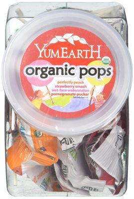 Yummy Earth Lollipops, Organic Assorted Flavors, 30 ea