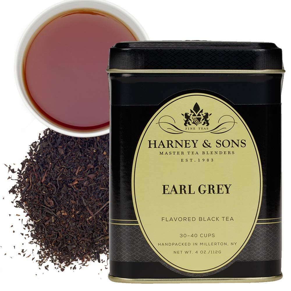 Harney &amp; Sons Black Earl Grey Loose Leaf Tea, 4 Ounce