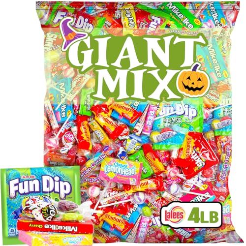Candy Variety Pack - 4 Pounds - Valentine&#39;s Day Pinata Candy - Bulk Parade Throws - Pinata Stuffer - Individually Wrapped Candy - Assorted Party Mix - Mixed Big Bag Candy