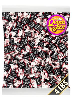 Midgees - 4lb Bulk Candy Bag - QUEEN JAX - Individually Wrapped Candy - Original Chocolate Twist Midgees