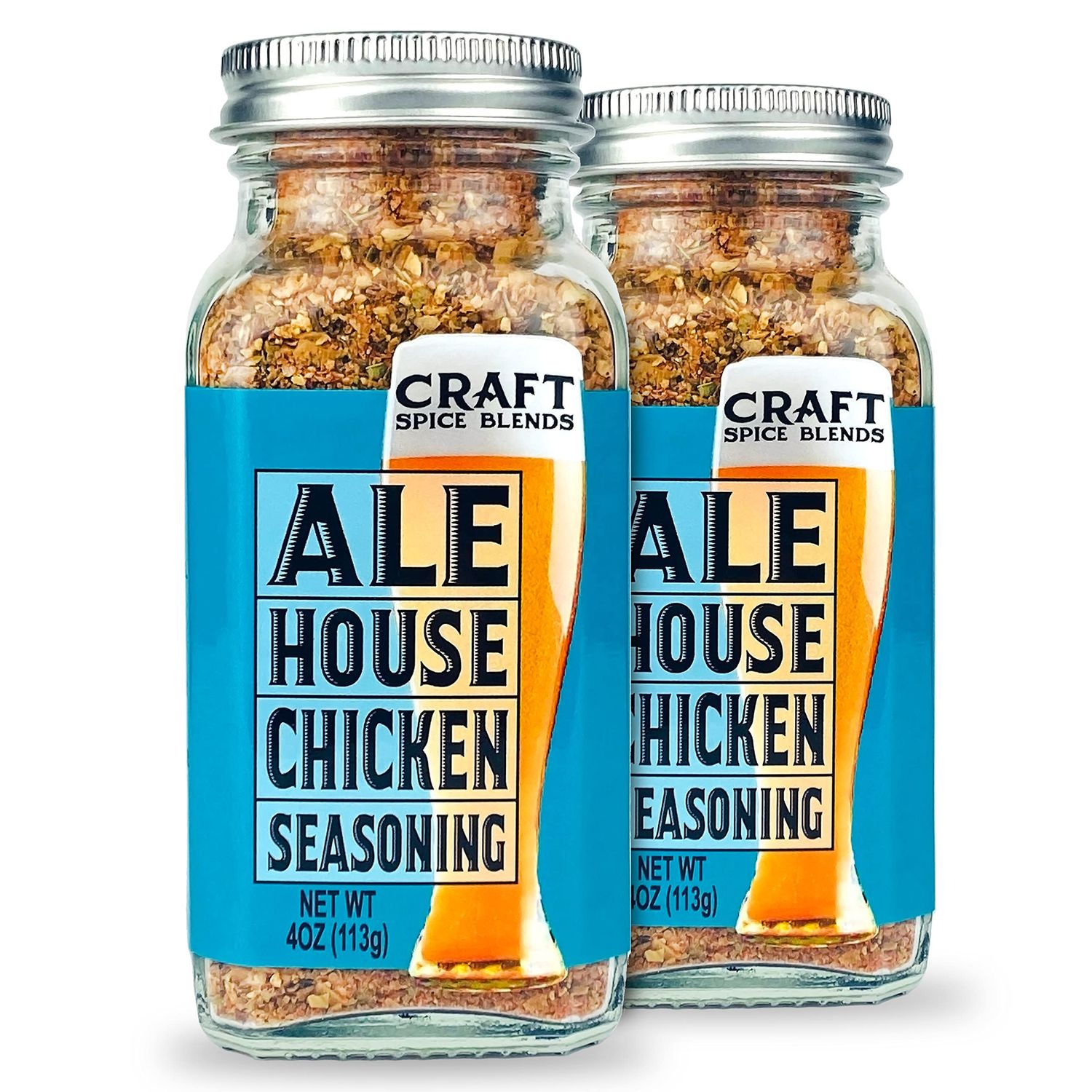 Craft Spice Blends (Ale House Chicken Seasoning 2 Pack) | All Natural | Sugar Free | Keto | Zero Calories