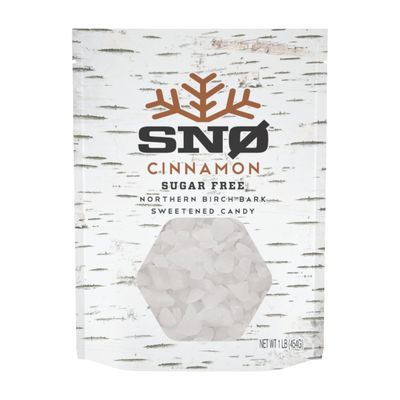 Cinnamon KETO Xylitol Candy Chips - SN 1LB Bag - Sugar-Free Candy With Only 2 Ingredients | Low Carbs, Diabetic-Friendly, Non-GMO, Vegan, GF &amp; Kosher | Purest candy in the world!