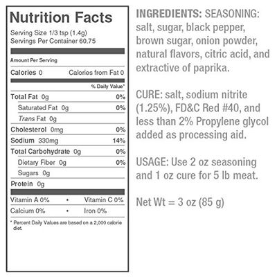 Lucky Jerky Original DIY Jerky Seasoning Kits - Seasons 20lbs of Meat