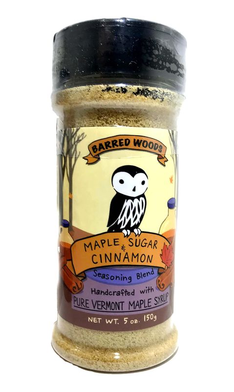 Maple Cinnamon Sugar - From Barred Woods Maple- Made With Pure Vermont Organic Maple Sugar