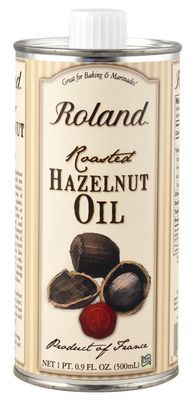 Roland Foods Roasted Hazelnut Oil, Specialty Imported Food, 16.9 Ounce, Pack of 1