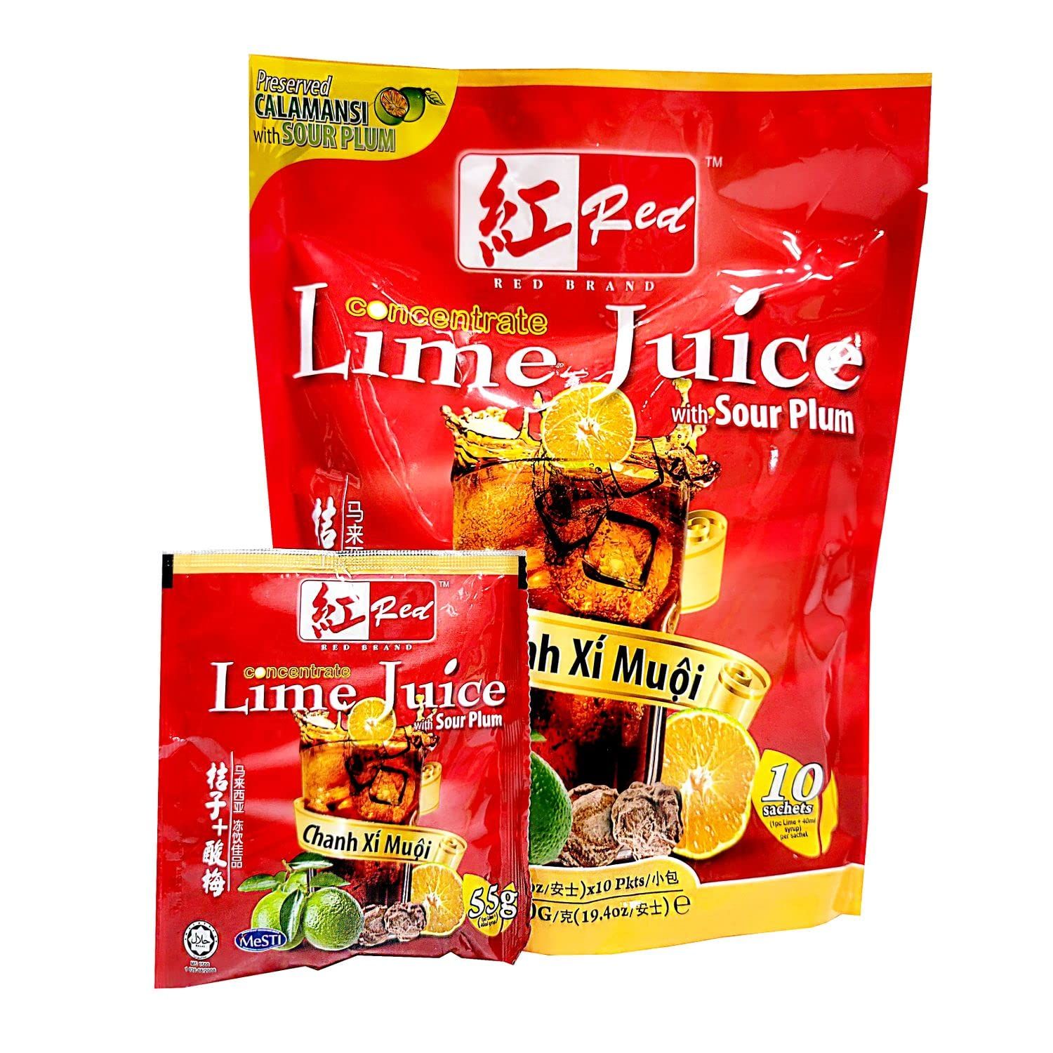 Concentrate Lime Juice with Sour Plum 19.4 oz