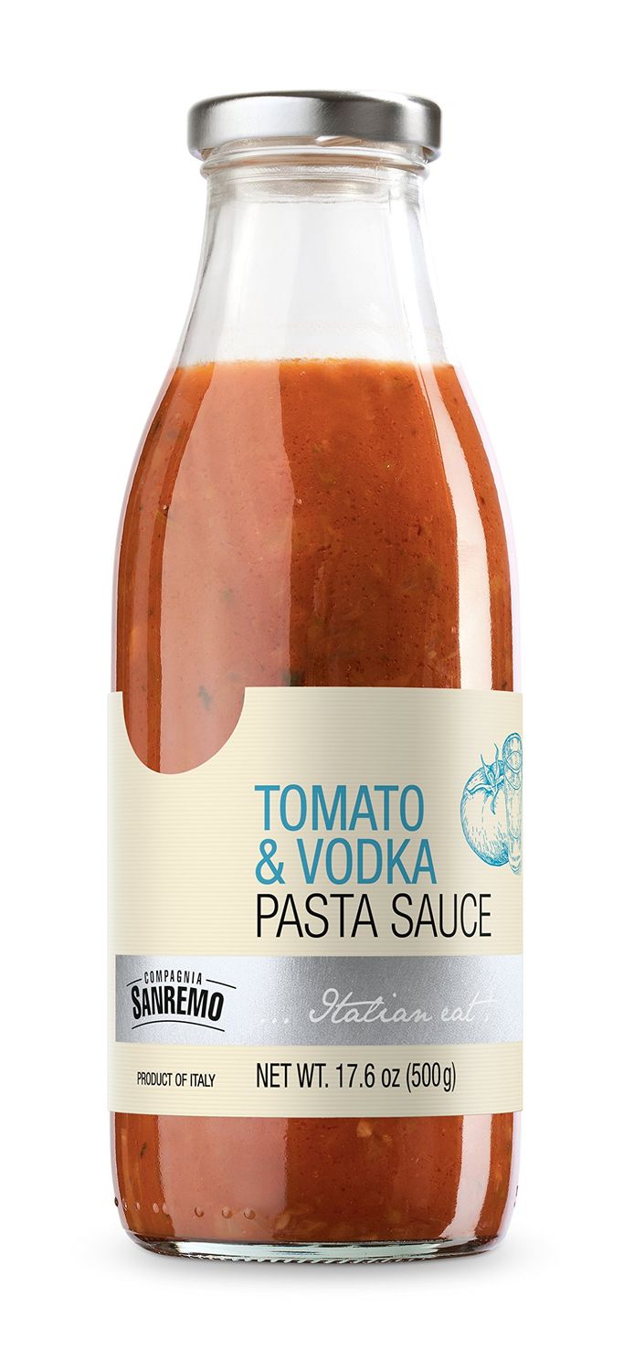 Sanremo Tomato and Vodka Pasta Sauce, 1.1 Pound (Pack of 6)