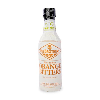 Fee Brothers West Indian Orange Cocktail Bitters - Aromatic Cocktail Mixer &amp; Concentrated Flavoring, Gluten Free, Vegan-Friendly, 5 fl oz
