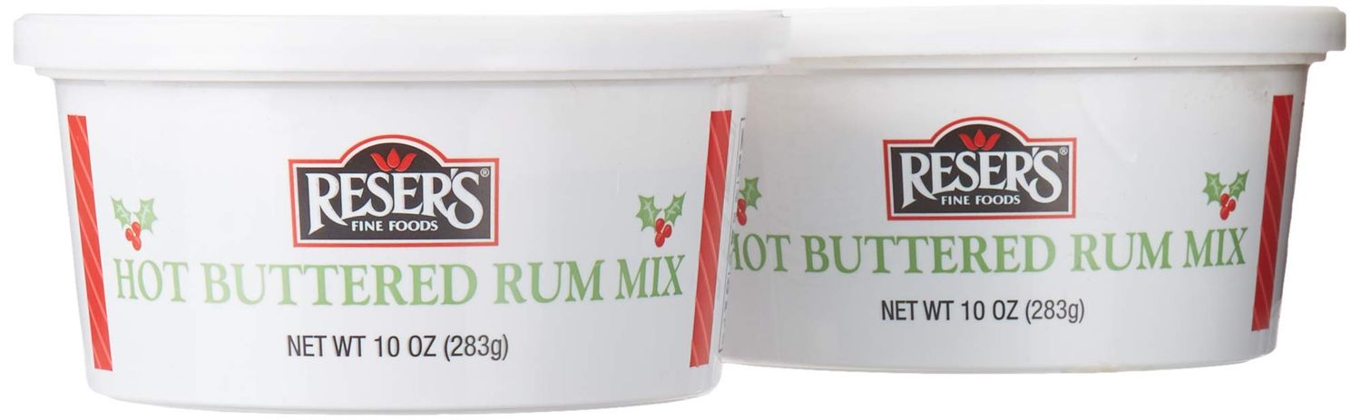 Reser&#39;s Hot Buttered Rum Hot Toddy Mix 10 Oz. (Pack of 2)