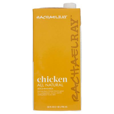 Rachael Ray Chicken Stock All Natural, 32 oz. | Healthy Natural Alternative to Broth | 6-PACK