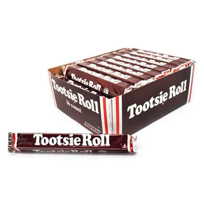 Tootsie Roll Bars Holiday Favorites, Original Classic Size, 2.25 Ounce Rolls, (Pack of 36), Peanut Free, Gluten Free