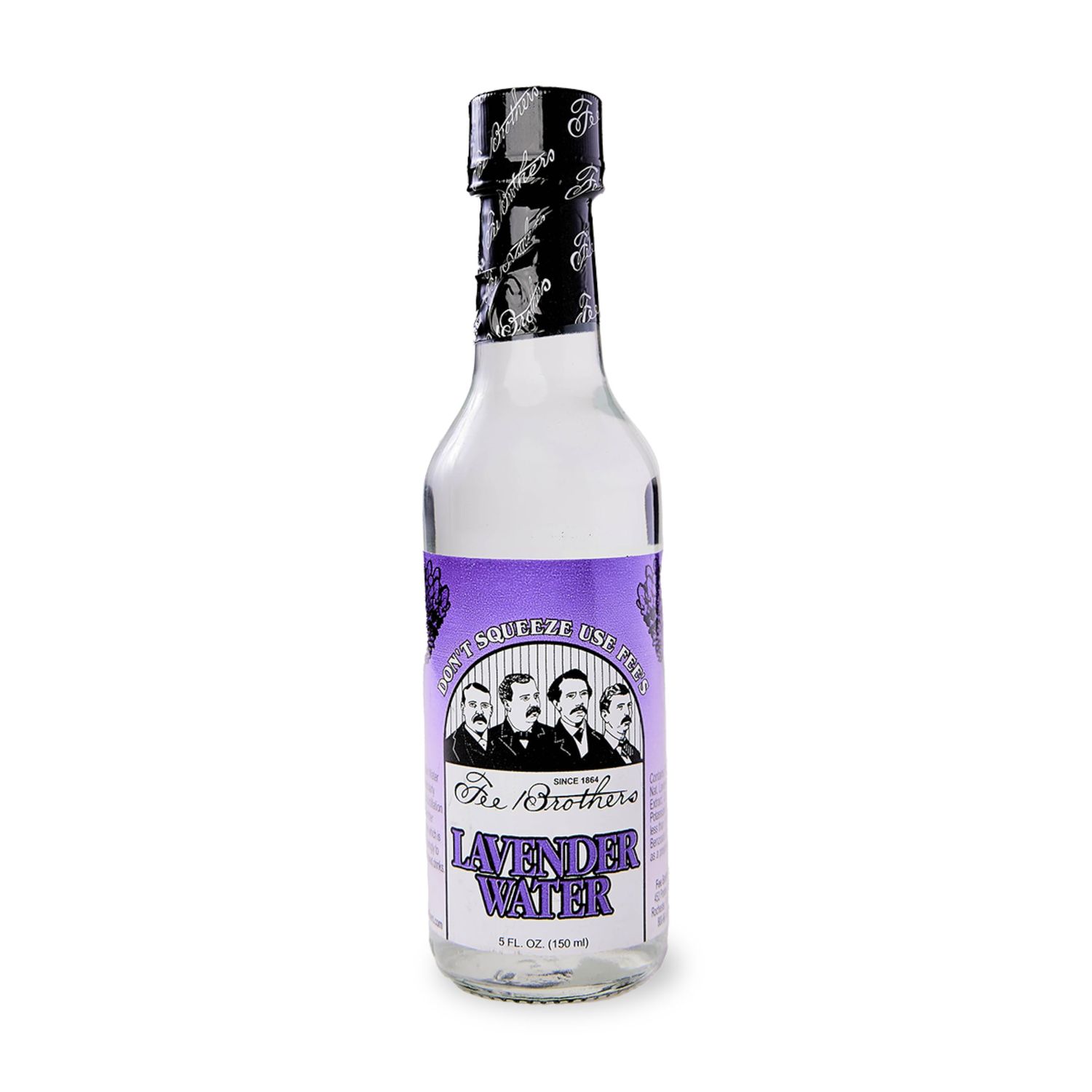 Fee Brothers Lavender Flower Botanical Water - Cocktail Mixer, Aromatic Spirit and Floral Flavoring Extract, 5 fl oz