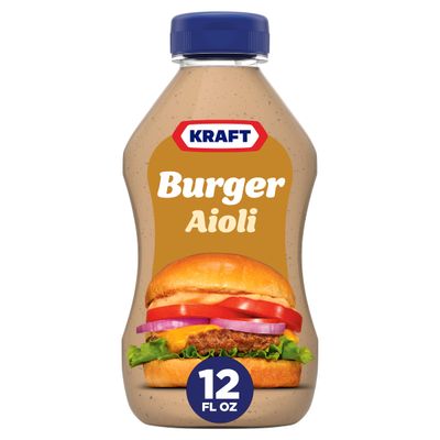 Kraft Burger Sauce (12 oz Bottle)(Packaging May Vary)