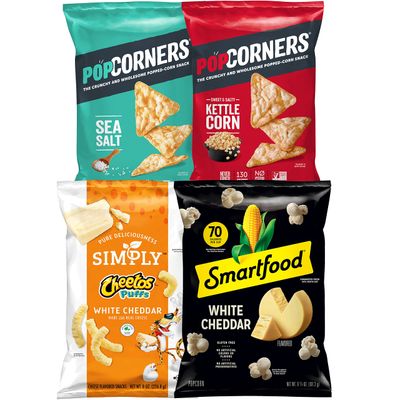 Frito Lay Big Bag Bundle, Positive Choice Variety Pack, (Pack of 4)