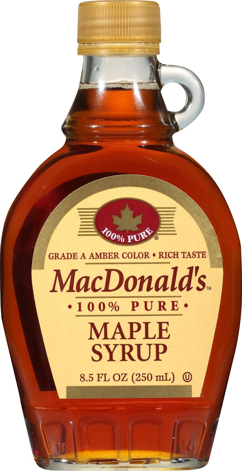 MacDonald&#39;s 100% Pure Maple Syrup, 8.5 Ounce Bottle