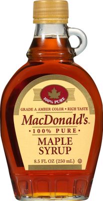 MacDonald&#39;s 100% Pure Maple Syrup, 8.5 Ounce Bottle