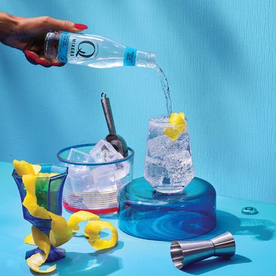 Q Mixers Club Soda, Premium Cocktail Mixer Made with Real Ingredients 7.5oz Cans | 30 PACK