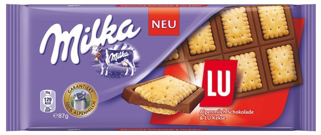 Milka &amp; Lu Biscuits - Pack of 3