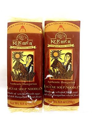 Kelemen Authentic Magyar Soup Noodles 250g (Pack of 2)