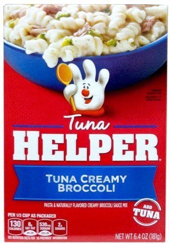 TUNA CREAMY BROCCOLI Tuna Helper 6.4oz (3 Pack) by Betty Crocker
