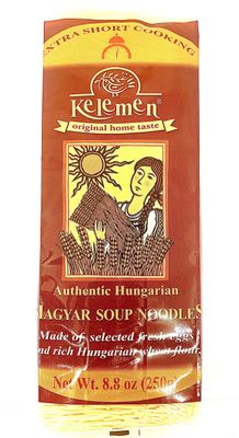 Kelemen Authentic Magyar Soup Noodles 250g (Pack of 2)