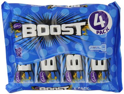 Cadbury Boost 4 Bars (Pack Of 8, Total 32 Bars)