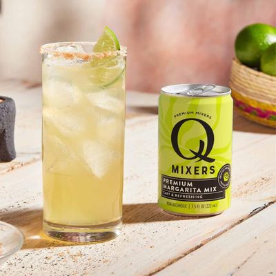 Q Mixers Margarita Mix Premium Cocktail Mixer Made with Real Ingredients 7.5oz Cans | 15 PACK