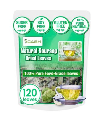 120 Premium Soursop Graviola Dried Leaves Tea, Soursop Leaves, Wildcrafted, Graviola Tea, Guanabana Tea, Hoja Guanabana, Soursop Loose Leaf Herbal Tea, No Gluten, Vegan