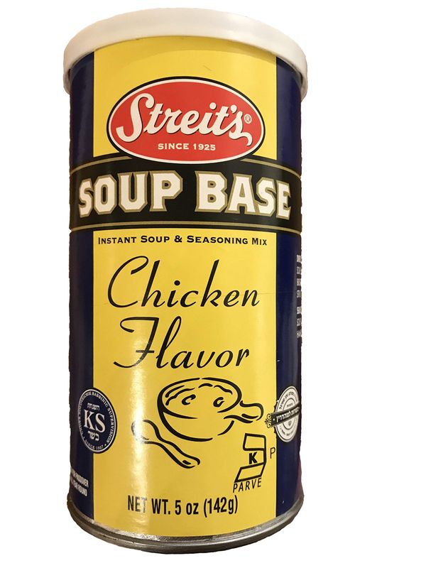 Streit&#39;s Soup Base Chicken Flavor, Instant Soup and Seasoning Mix, Kosher for Passover, 5 Oz (Single)