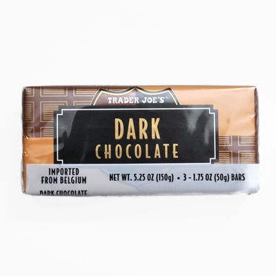 Trader Joe's Belgian Dark Chocolate Bars 3 Variety Pack - Total 9 Bars, 1.7 ounces
