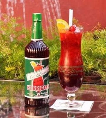 Pat O'Brien's Non-Alcoholic Hurricane Cocktail Mix - 1 Gallon Bulk Jug (128 Fluid Ounces)