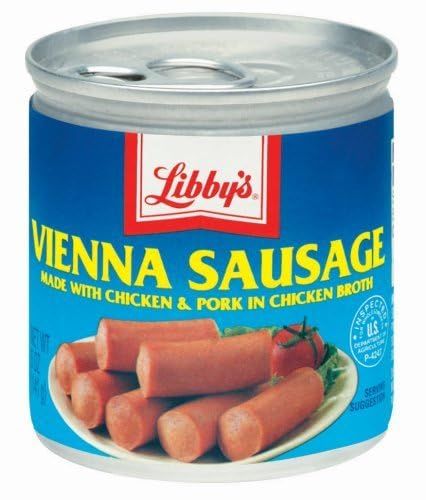 Libby&#39;s Vienna Sausage 4.6 oz (3 Cans)